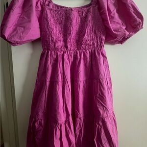 Sim & Sam Elegant Pink Mini Dress